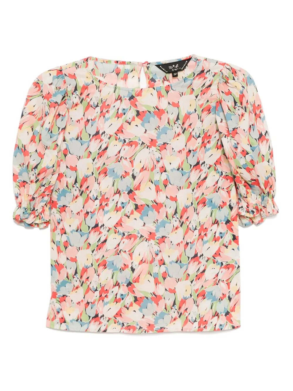 To b. by agnès b. Tulip Print blouse - ピンク To b. by agnès b. Tulip Print blouse - ピンク