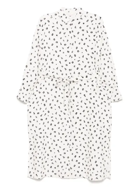 To b. by agnès b. graphic-print dress