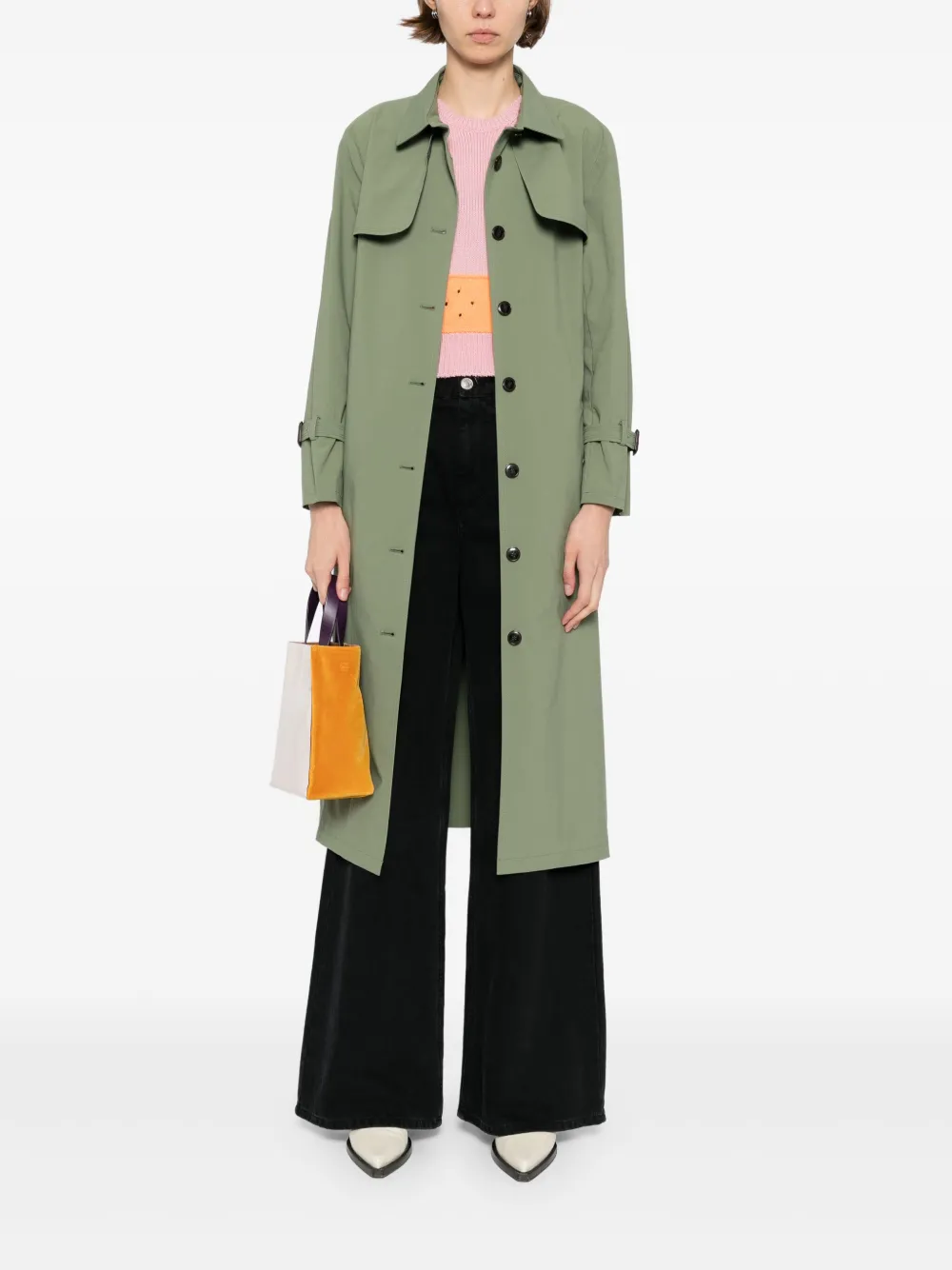 To b. by agnès b. single breasted coat | Single Breasted Coats | Image 2