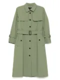 To b. by agnès b. single breasted coat - Green