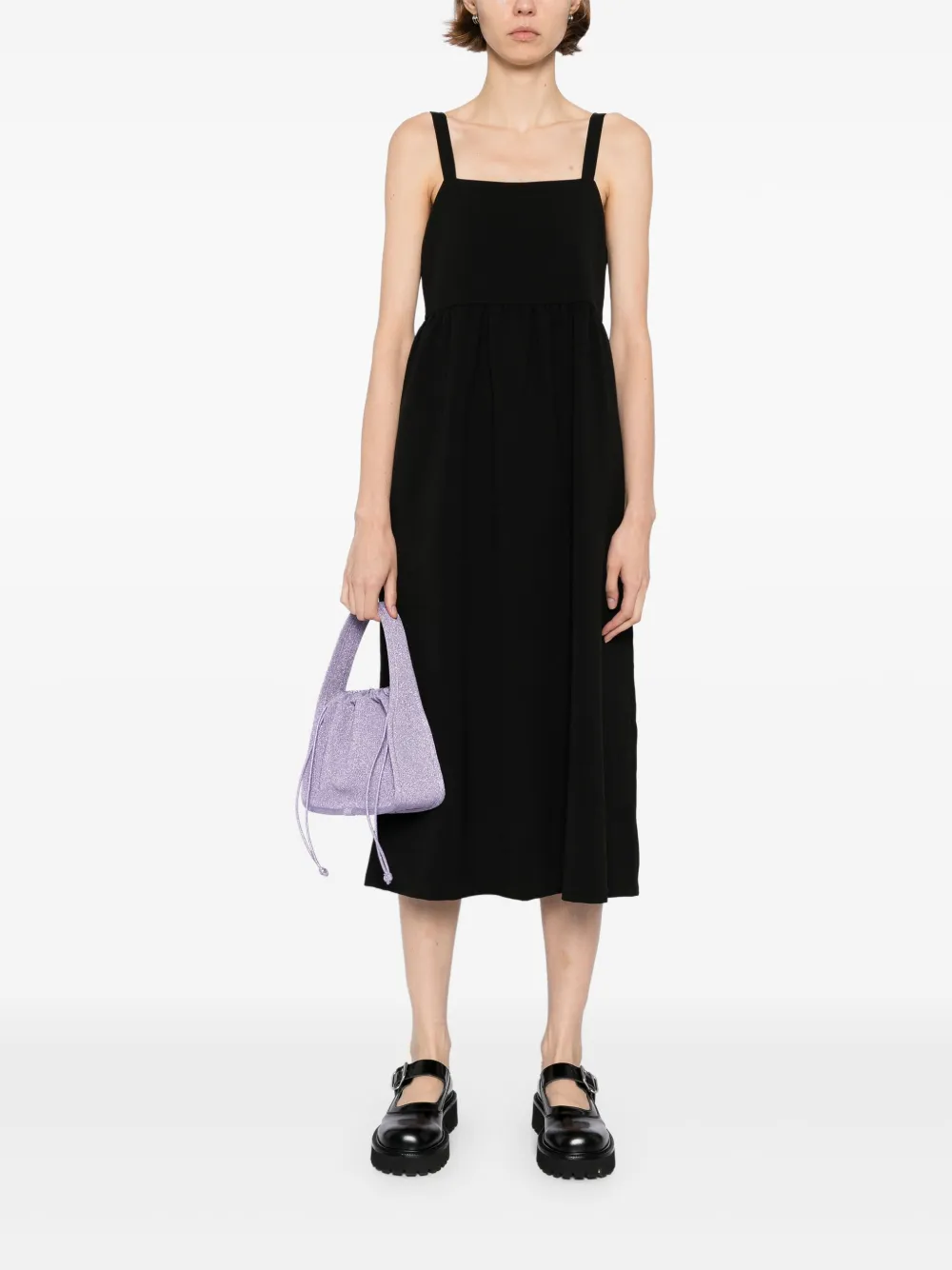 To b. by agnès b. strap dress - Zwart
