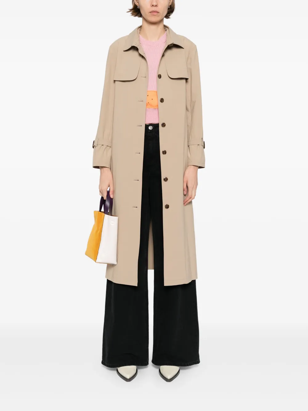 To b. by agnès b. single breasted coat | Single Breasted Coats | Image 2
