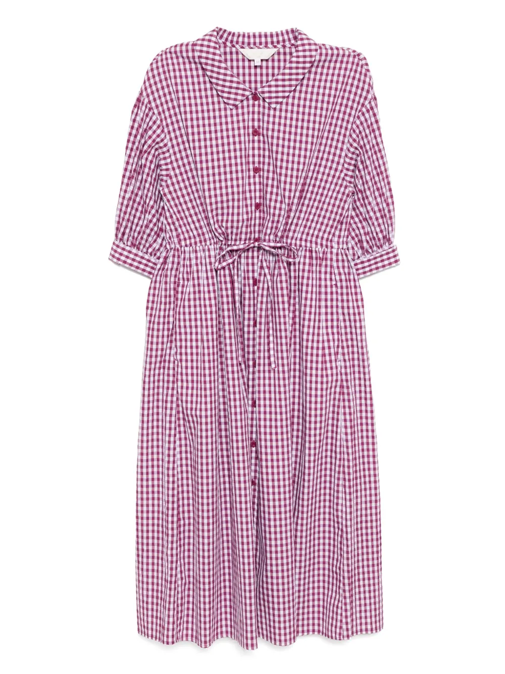 Gingham Ripple Checked dress