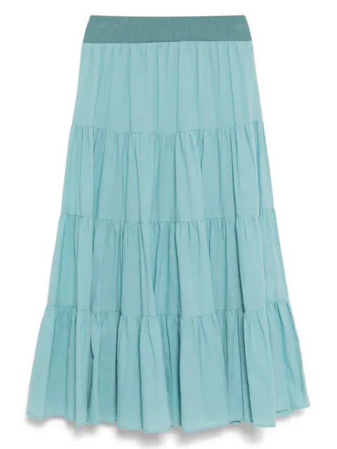 To b. by agnès b. Four-tiered skirt