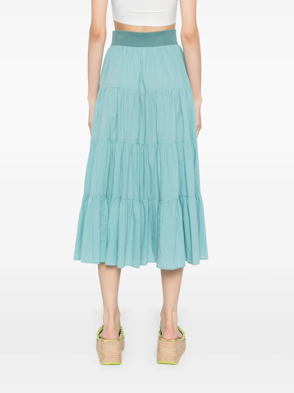 Shop To B. By Agnès B. Four-tiered Skirt