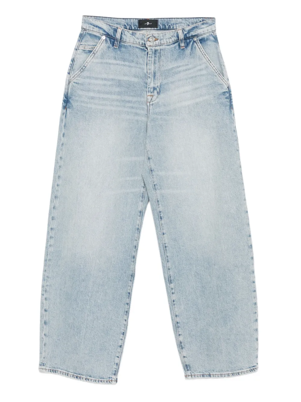 7 For All Mankind Jeans met vijf zakken Blauw