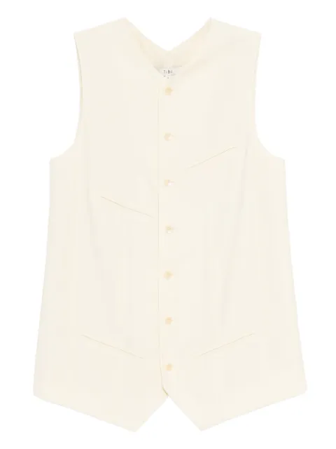 Tibi Gilet Tropical Easy