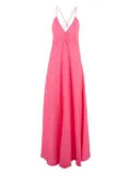 Forte Forte cross-back maxi dress - Pink