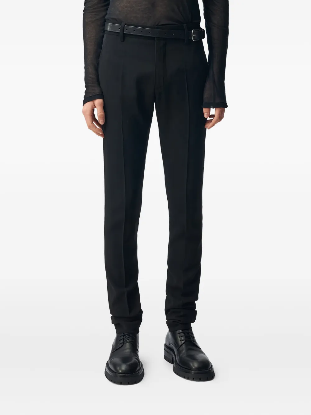 Ann Demeulemeester Damien twill trousers | Black | Image 1