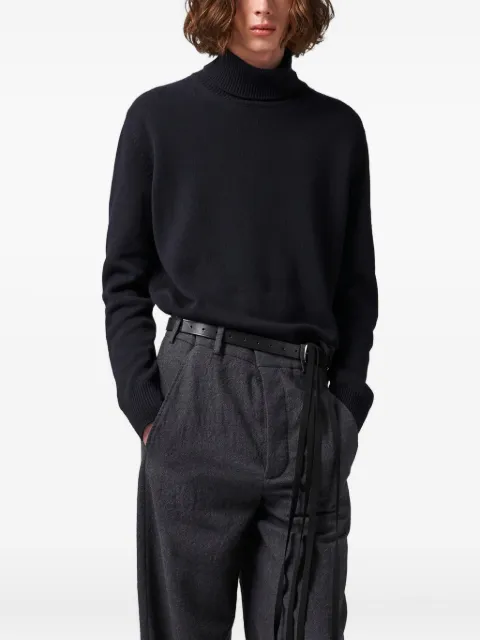 Ann Demeulemeester turtleneck knitted sweater