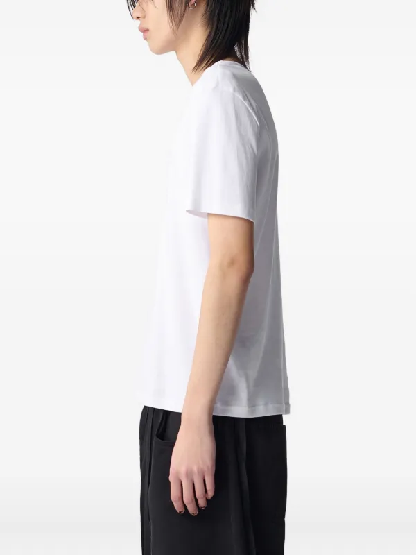 Ann Demeulemeester Baptist Printed T-shirt | White | FARFETCH