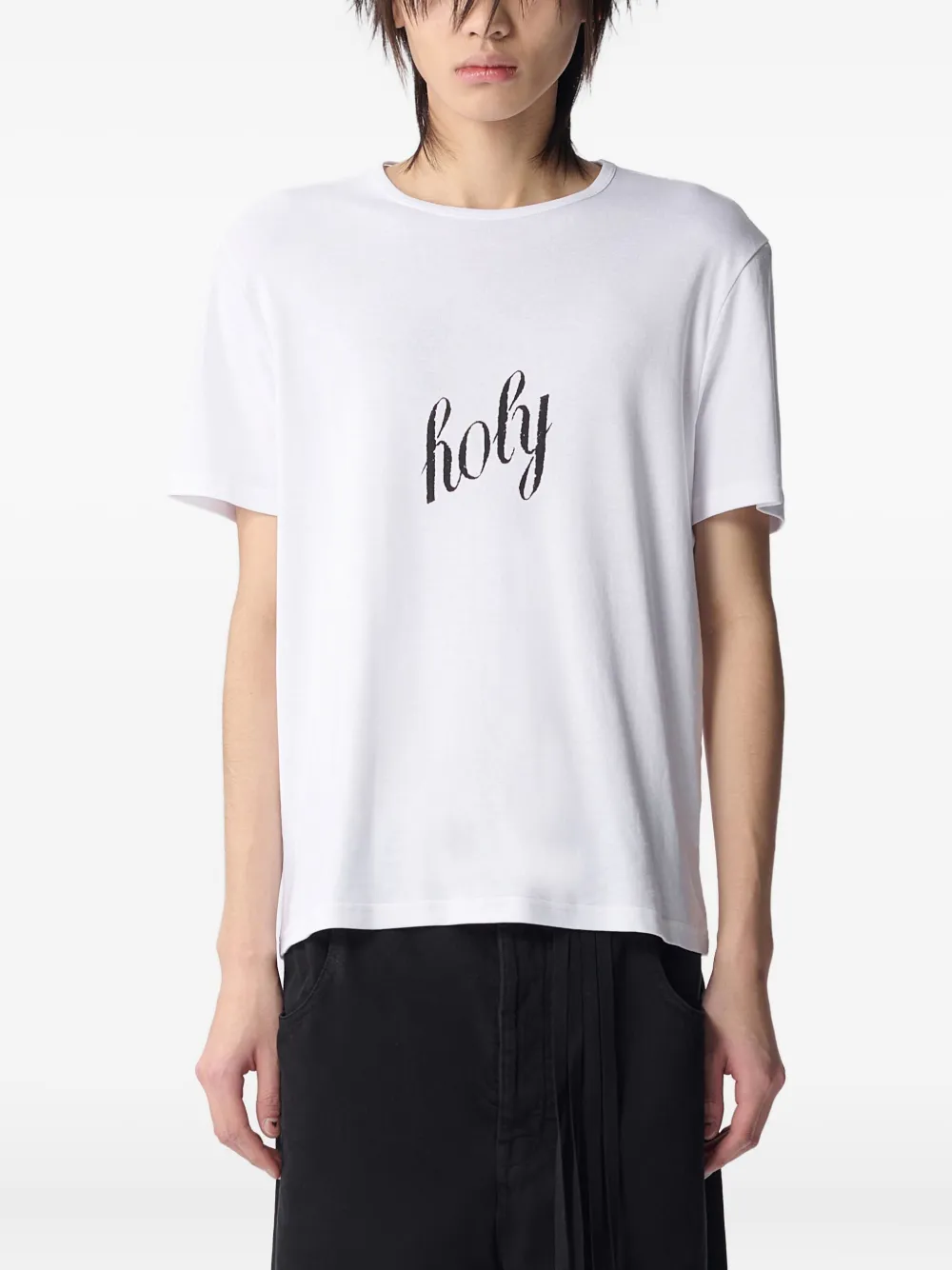 Ann Demeulemeester Baptist printed T-shirt | White | Image 1