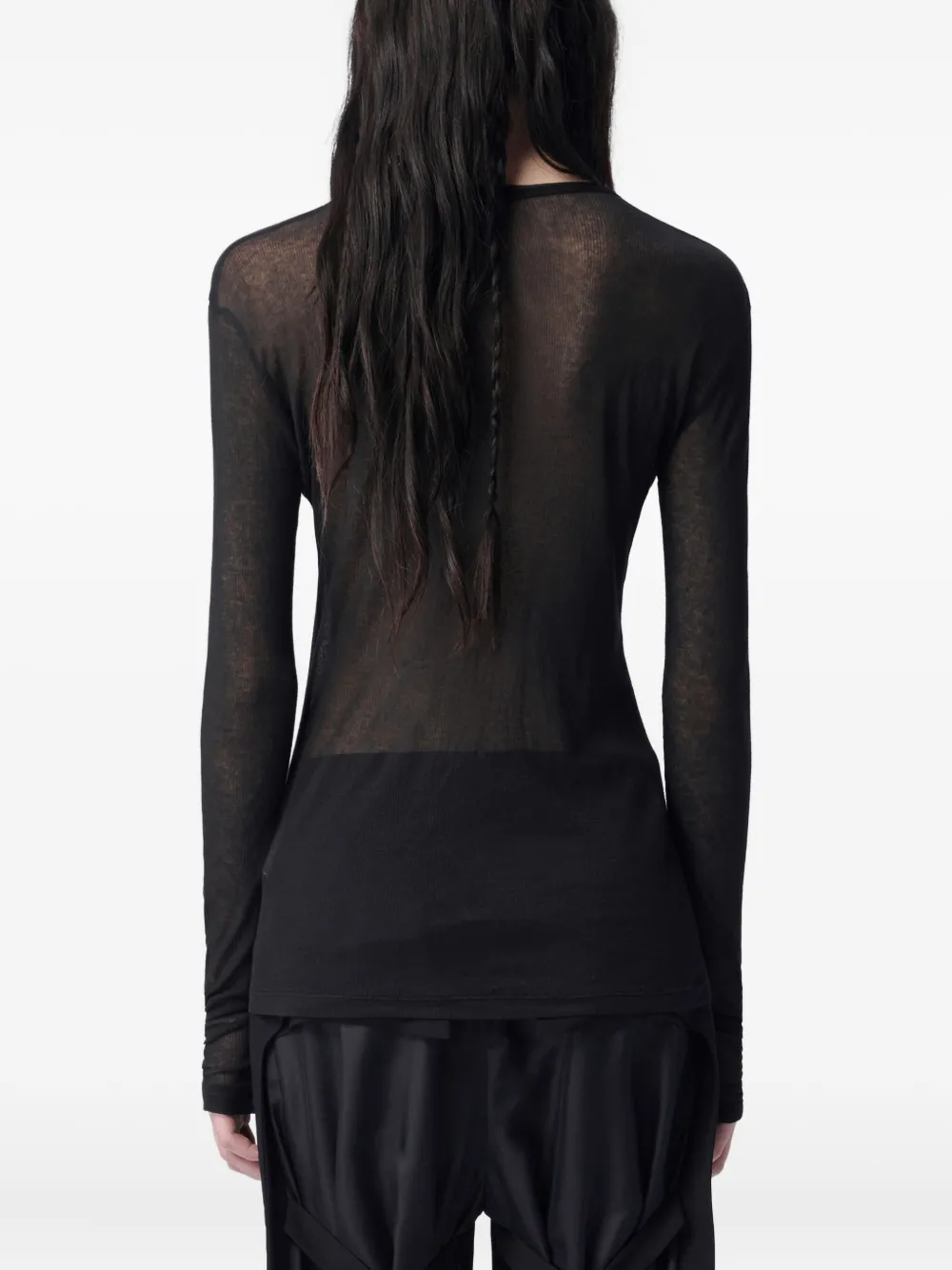Ann Demeulemeester Fiene top Zwart