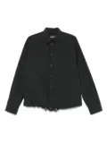 DSQUARED2 drawstring-hem shirt - Black