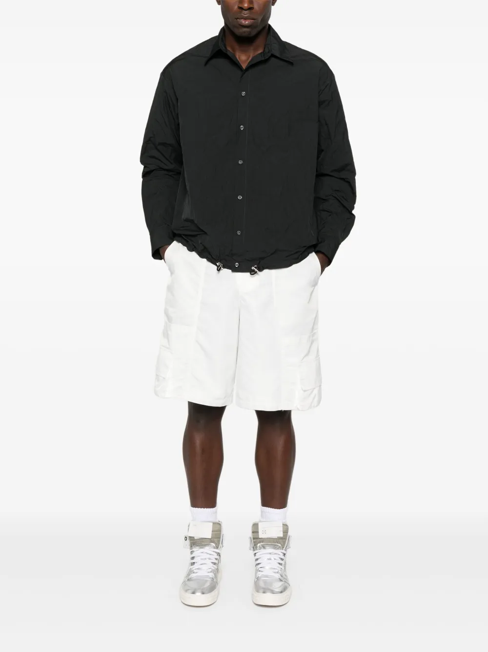DSQUARED2 drawstring-hem shirt | Image 2