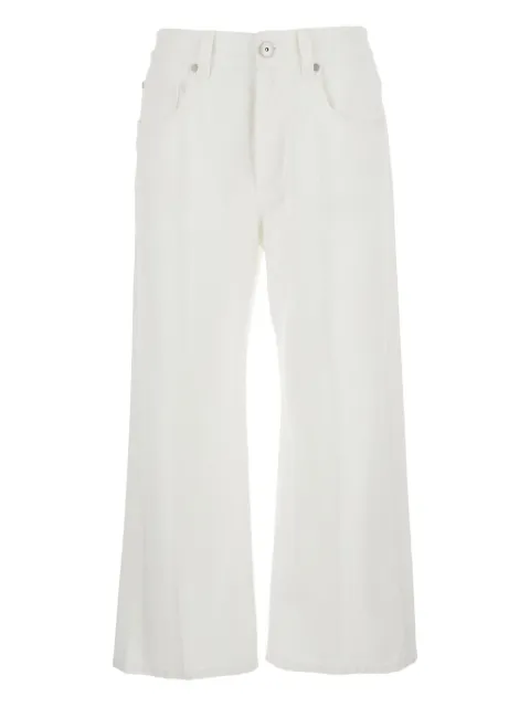 Brunello Cucinelli logo-patch jeans