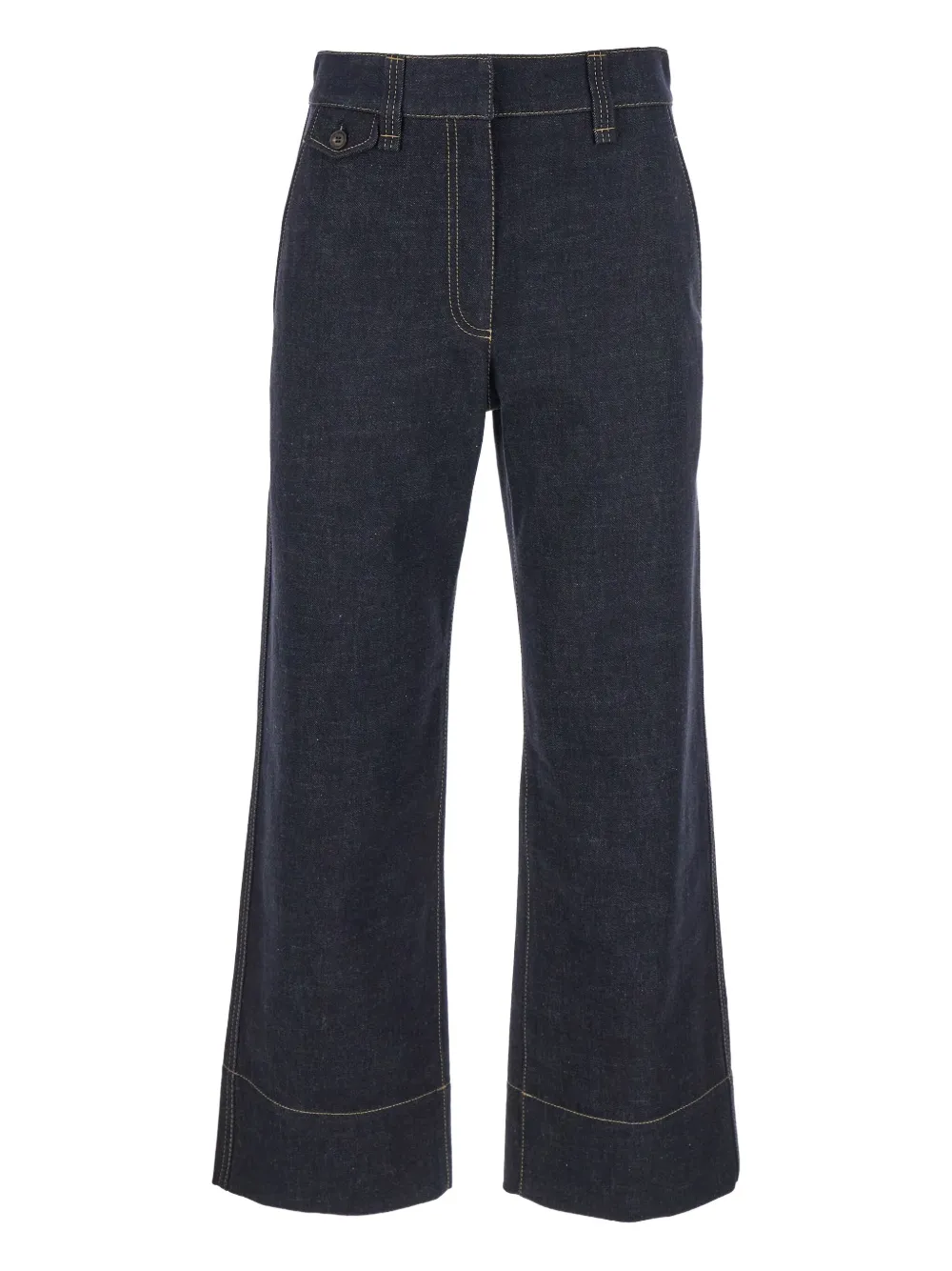 Brunello Cucinelli jeans con costuras en contraste | azul | Image 1