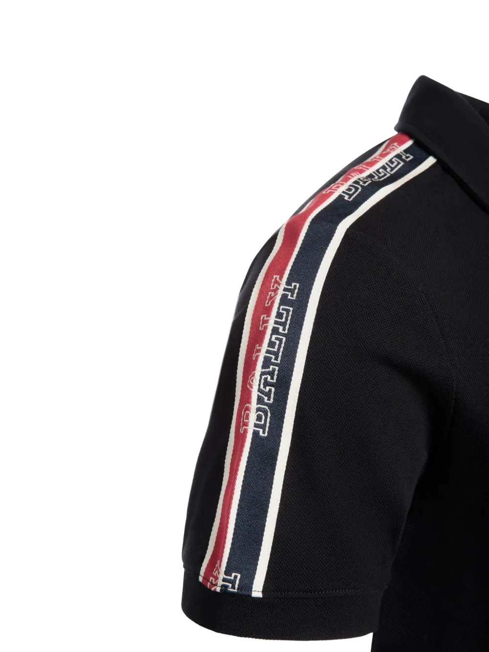 Bally Piqué poloshirt Zwart