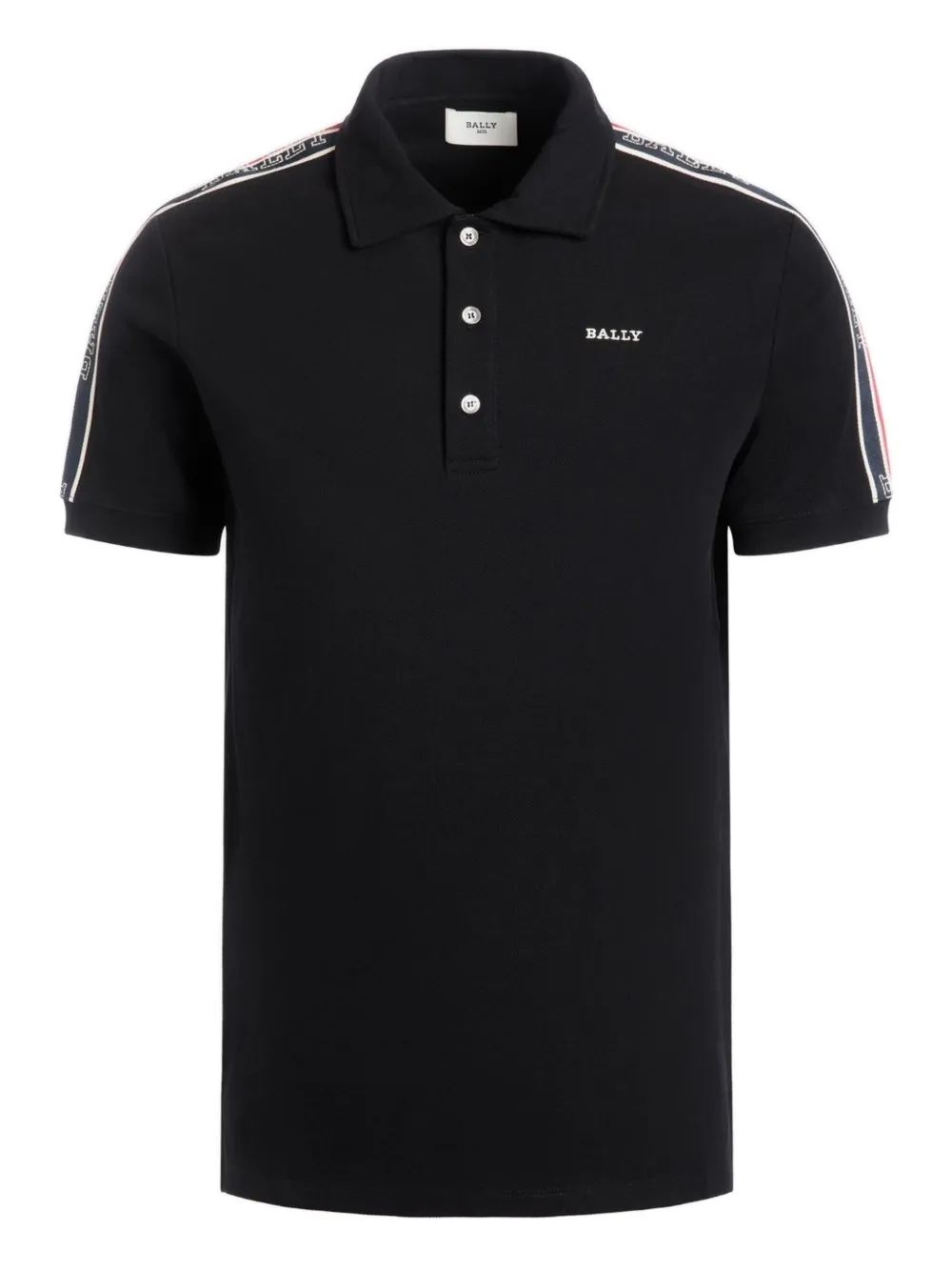 Bally Piqué poloshirt Zwart