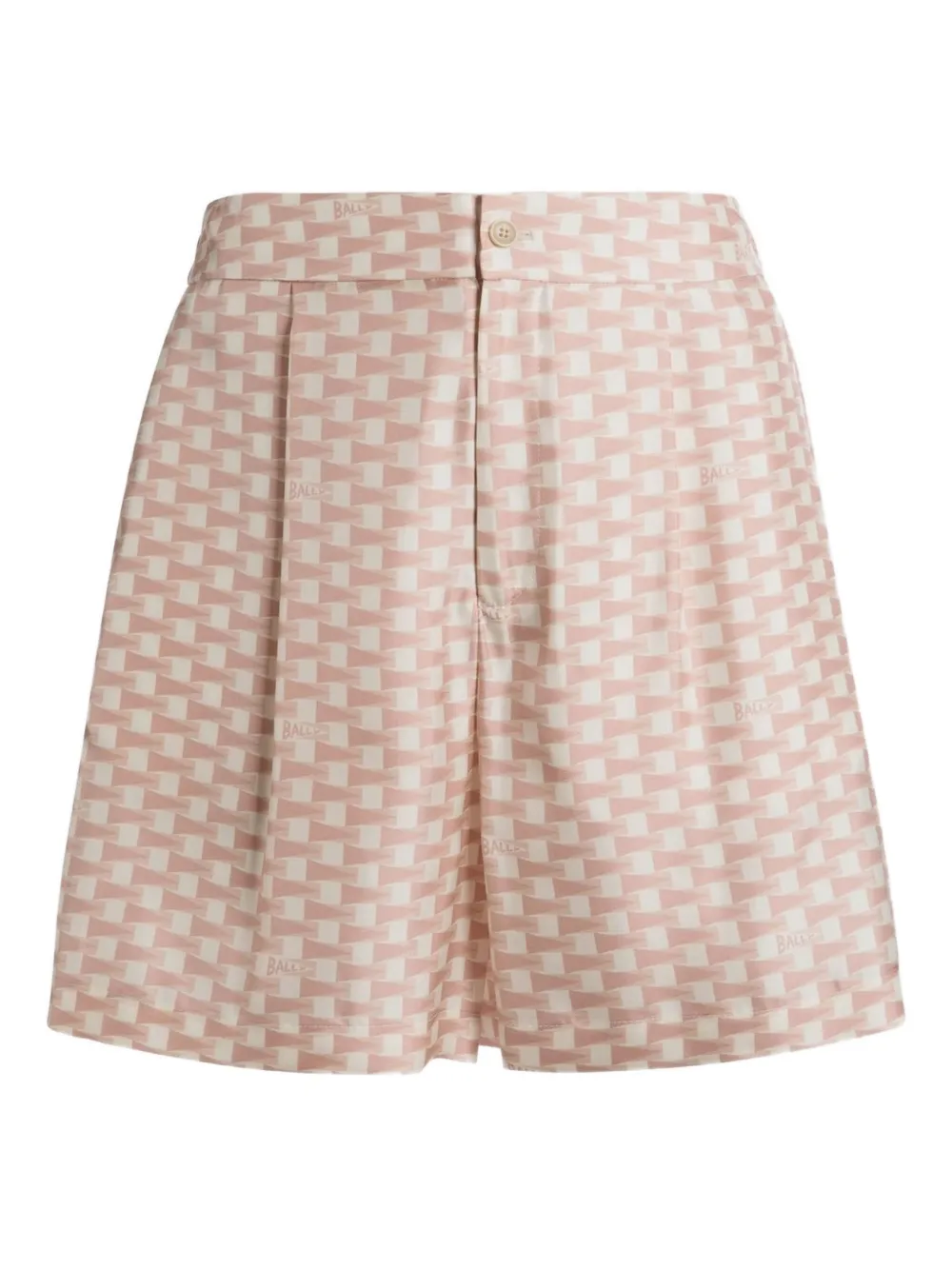 Bally Shorts met geometrische print Roze