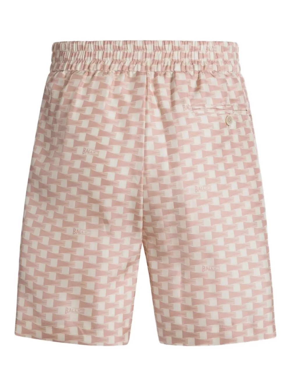 Bally Shorts met geometrische print - Roze