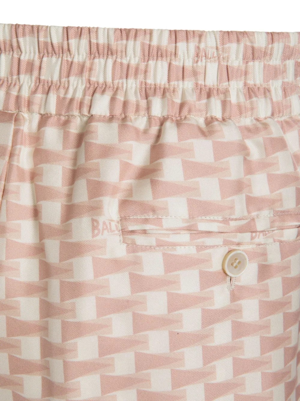 Bally Shorts met geometrische print Roze
