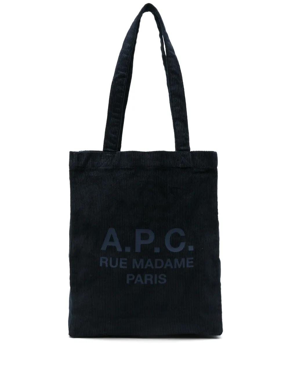 A.P.C. corduroy tote bag | Blue | Image 1