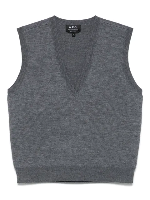 A.P.C. virgin wool vest