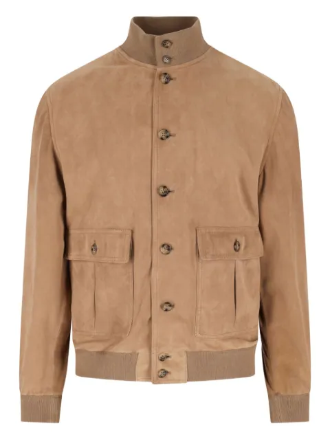 Valstar suede bomber jacket