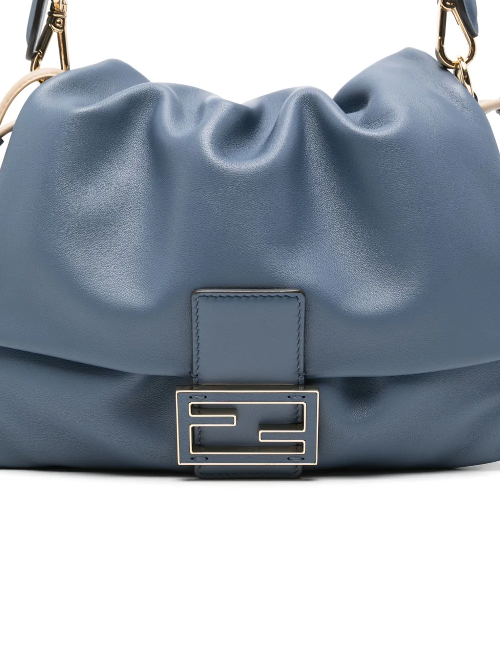 Fendi Women Champagne-coloured Medium Baguette Bag