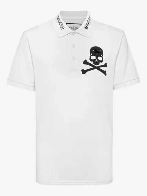 Philipp Plein Skull & Bones polo shirt