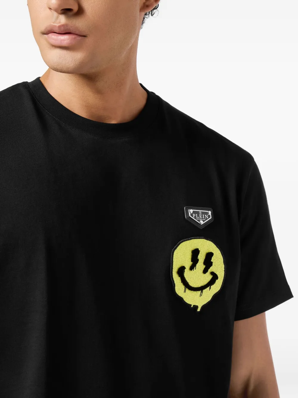 Philipp Plein T-shirt met logoprint Zwart