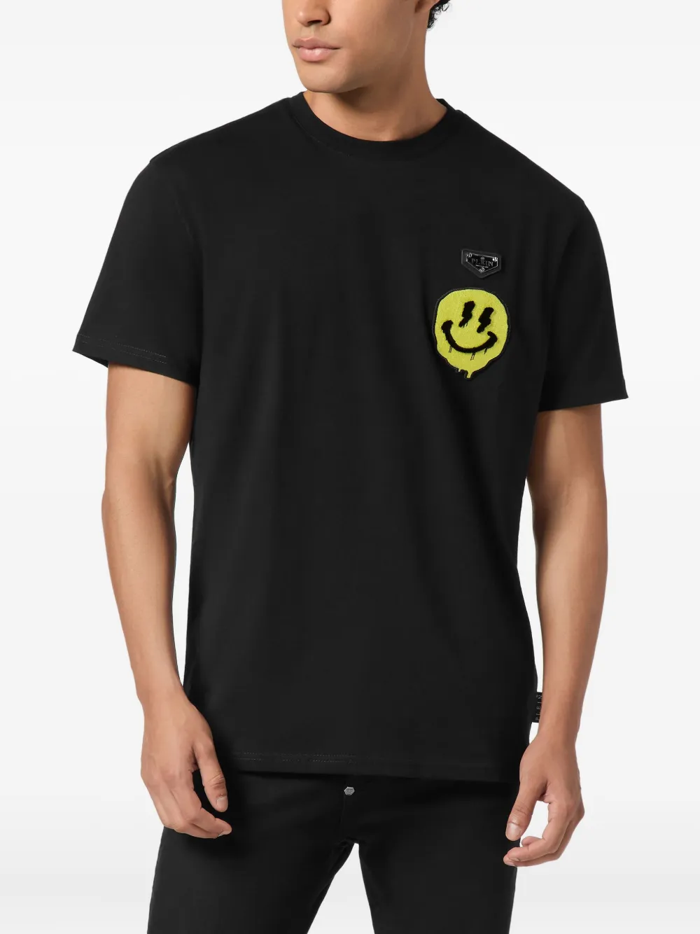 Philipp Plein T-shirt met logoprint Zwart