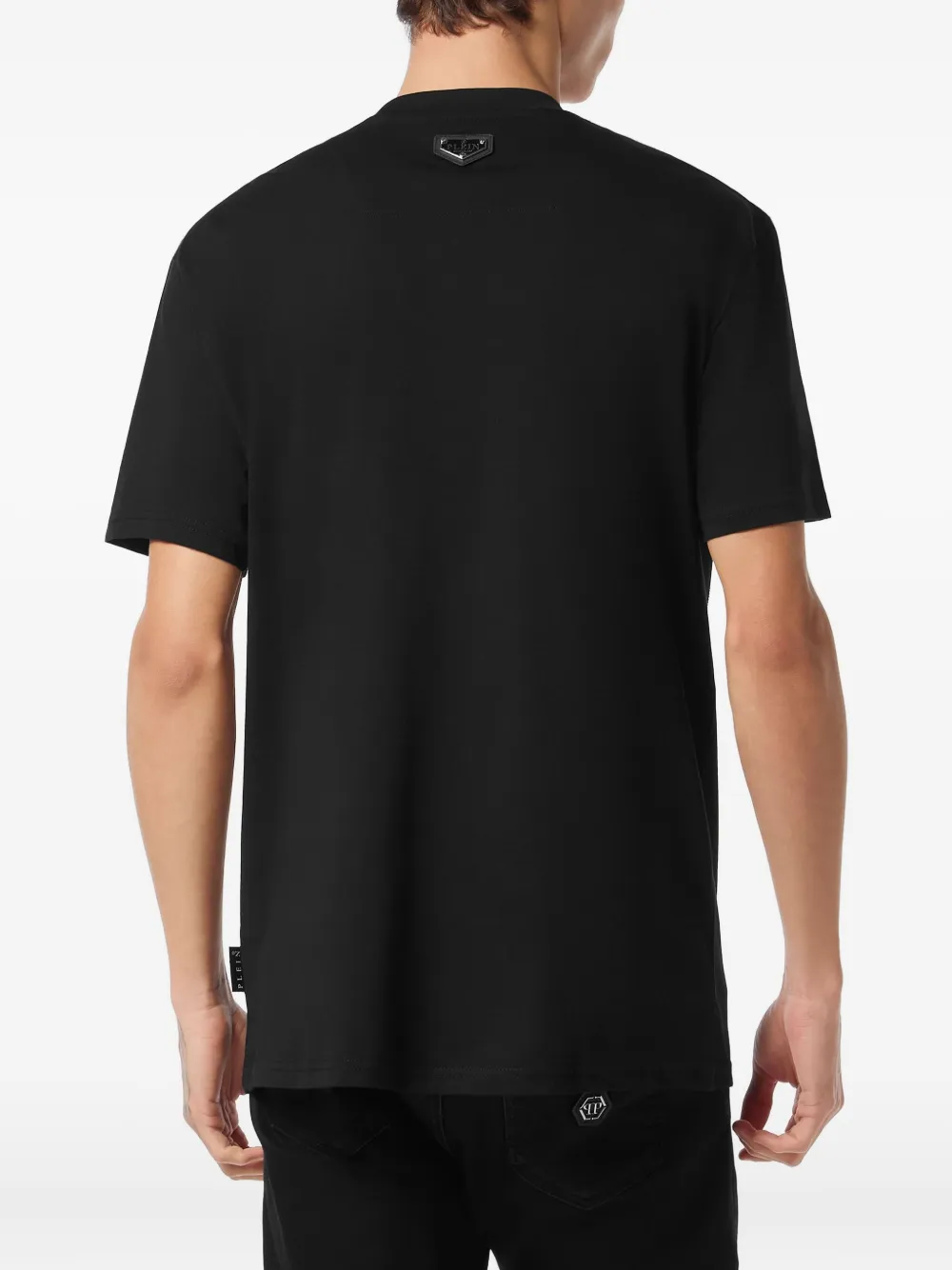 Philipp Plein Patch Plein Milan T-shirt Zwart