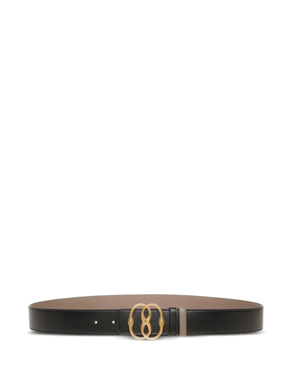 Bally Omkeerbare leren riem met gesp Zwart