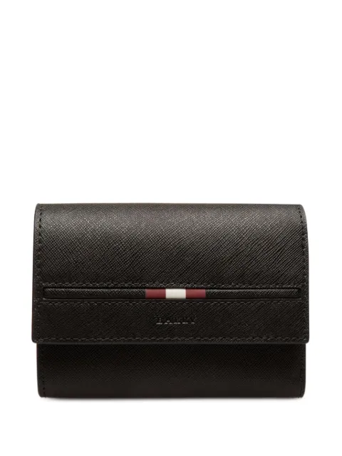 Bally ribbon-detail leather wallet