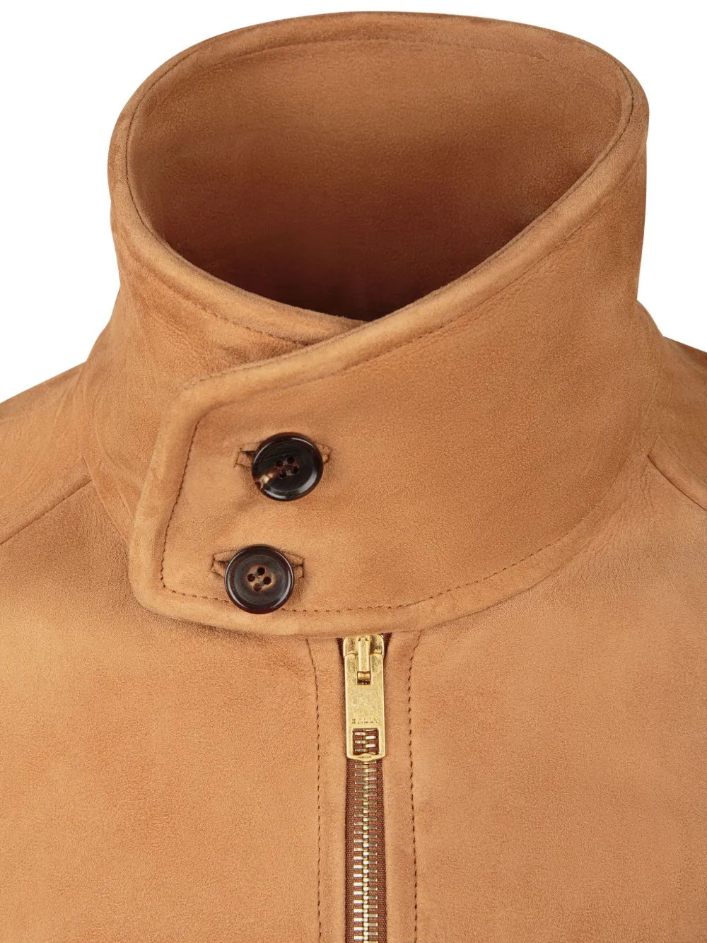 BALLY LEATHER BOMBER JACKET