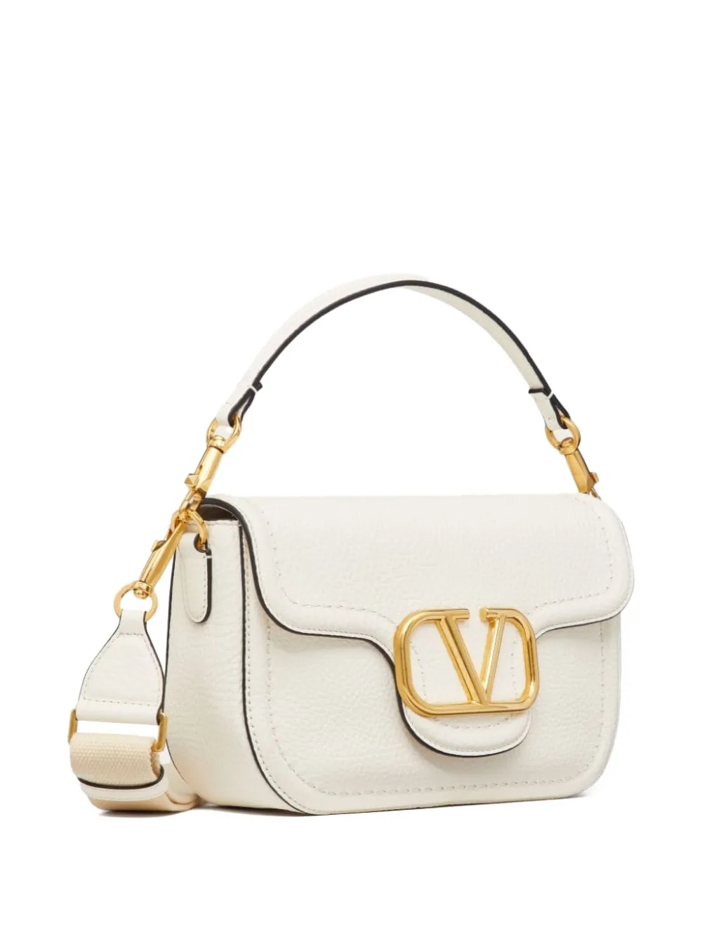 Valentino Garavani VLogo Signature schoudertas Wit