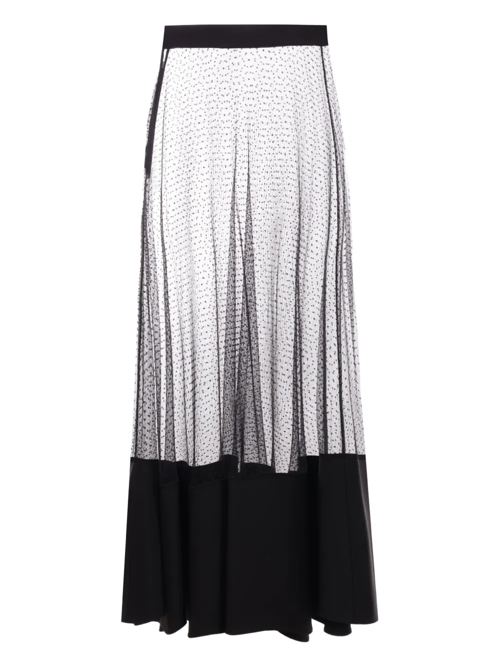 ALAINPAUL falda de tul con diseño circular | negro | Image 1