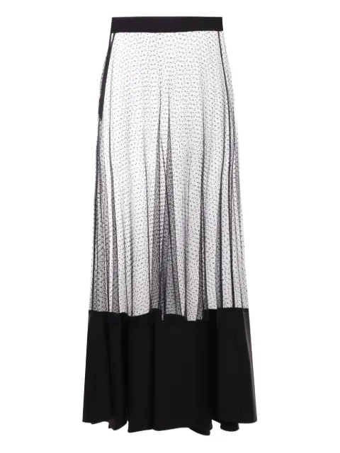 ALAINPAUL tulle circle skirt