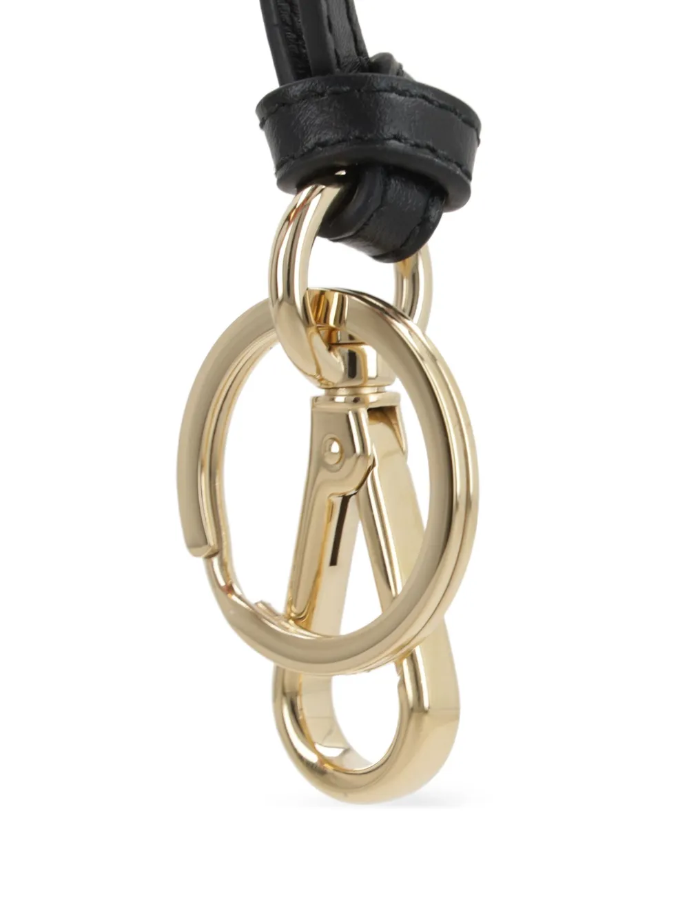 Prada Leren hanger Zwart