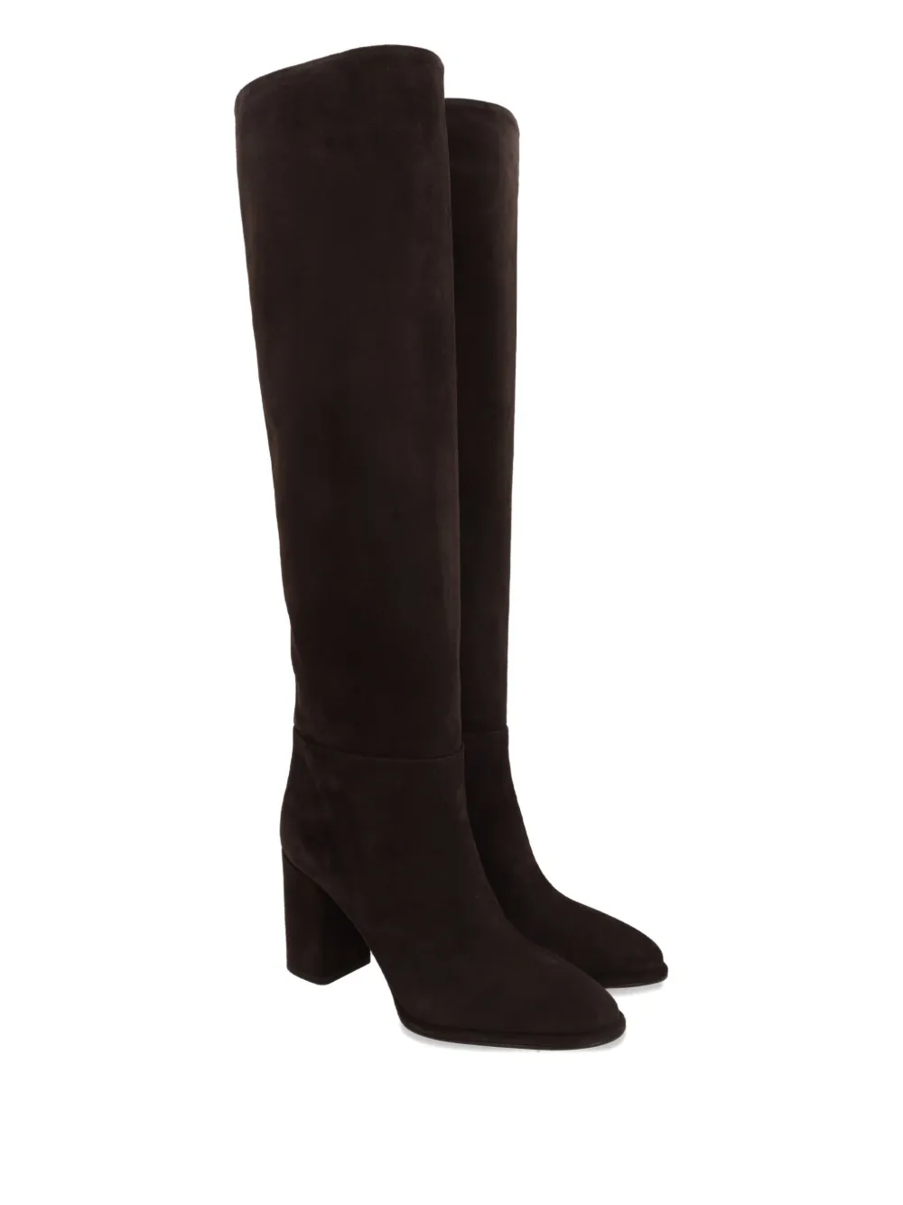 Le Silla block-heel suede knee-high boots | Knee-High Boots | Image 2