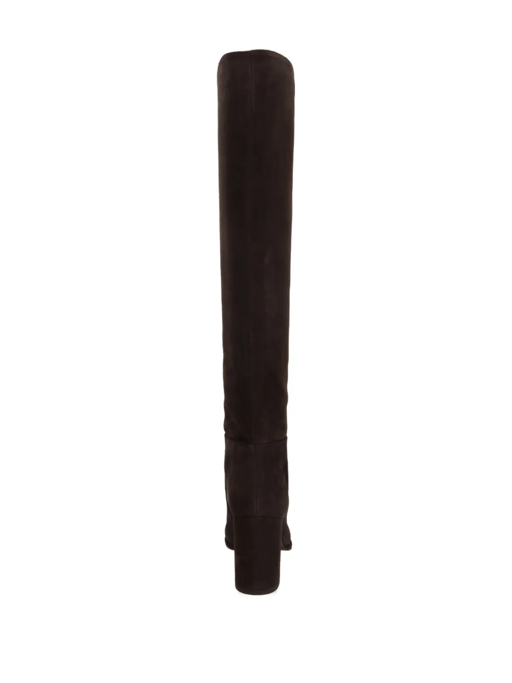 Le Silla block-heel suede knee-high boots Brown