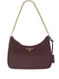 Prada Re-Edition 2005 leather shoulder bag - Brown
