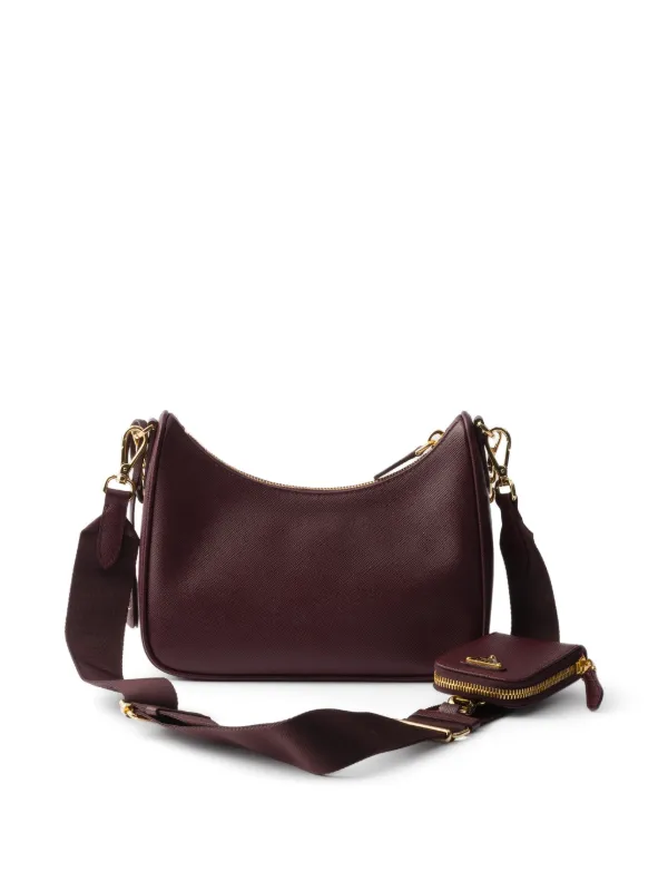 Prada Re-Edition ショルダーバッグ | ブラウン | FARFETCH JP