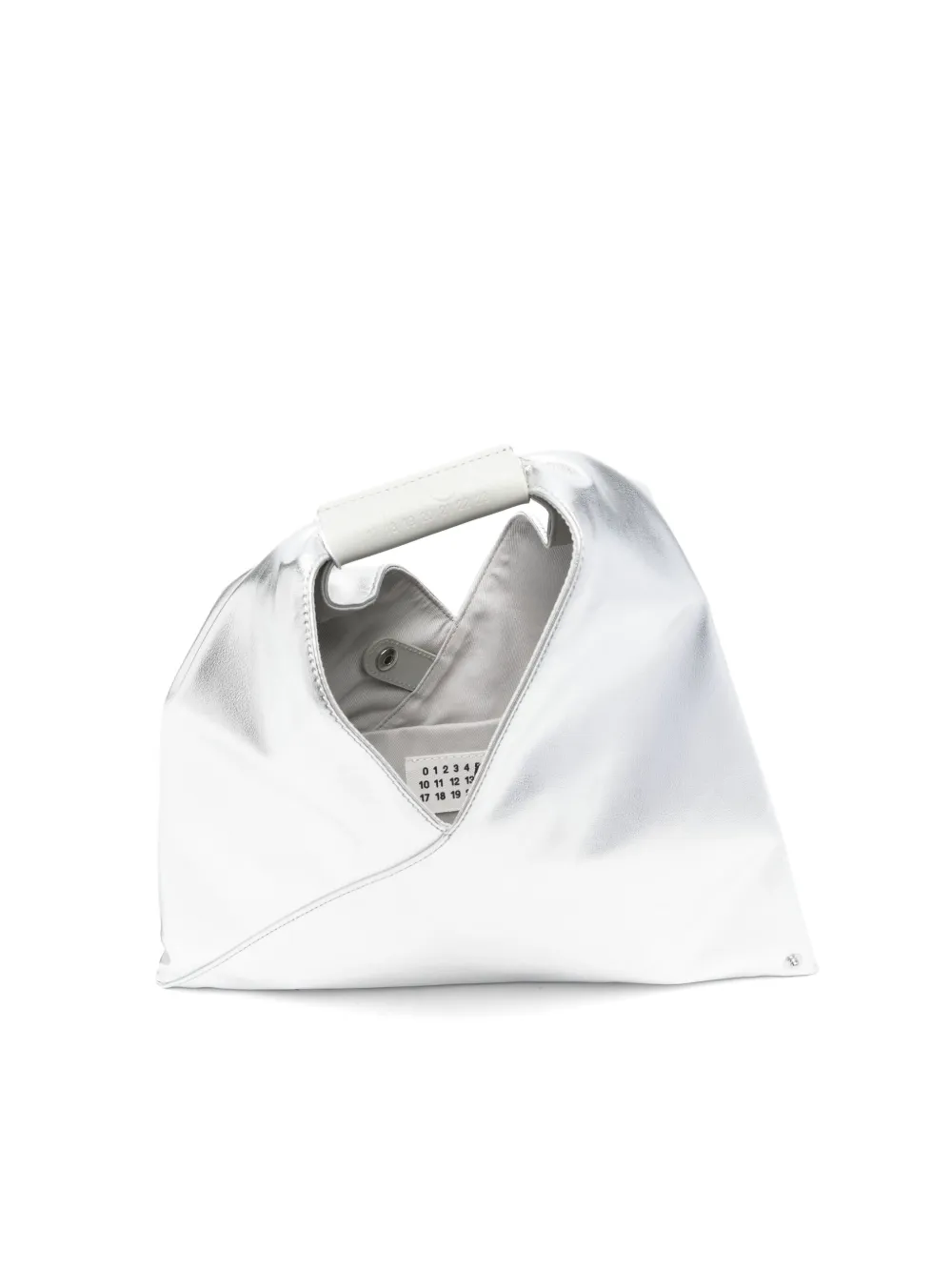 MM6 Maison Margiela Japanse mini-schoudertas Zilver