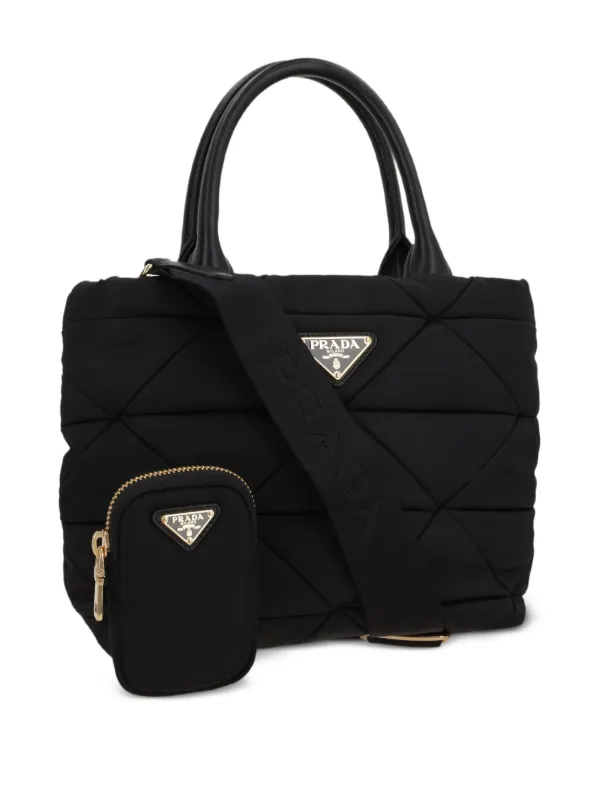 PRADA ブラック キルティング バッグ PRADA ブラック キルティング バッグ
