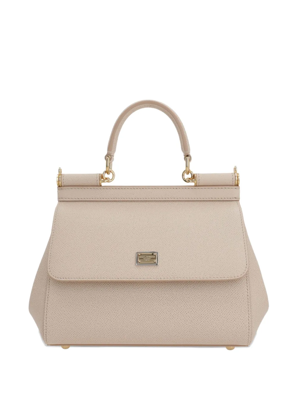 Dolce & Gabbana top-handle calfskin tote bag Roze