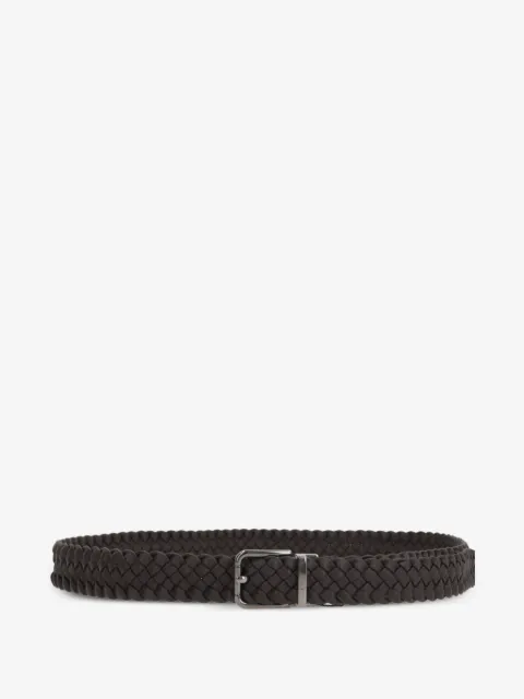 Dolce & Gabbana braided leather belt