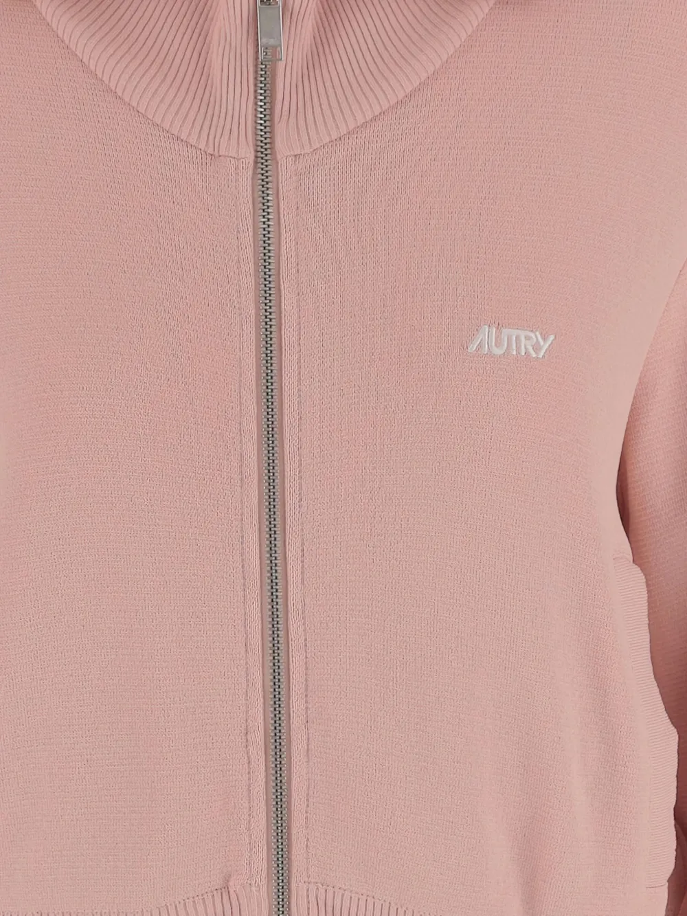 Autry Jack met ritssluiting en streepdetail Roze
